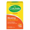 ダイジェクティブヘルス、30カプセルのダイジェクティブ・酵素&プロバイオティクス、Culturelle Bloating&Gas Defense、Occasional Indigestion & Discomfortをサポート