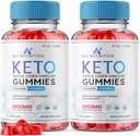 (2パック) Avi栄養 Keto Gummies、Avi栄養 Keto、ACVアドバンスト減量ガミー、Keto + ACVサプリメント、Metabolism Boost、AviNutrition Keto ACVガミーレビュー(120グミー)