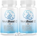 (2 パック) Neuro Boost IQ サプリメント Brain Pills mind Ben Carson Neurobooster Neuroboostiq (120 カプセル)