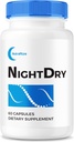 NightDry カプセル、Night Dry Pills to Lessen Night Time バスルームトリップ、Natural Extra Strength Supplement to Support Normal & Healthy Function、Review(60カプセル)