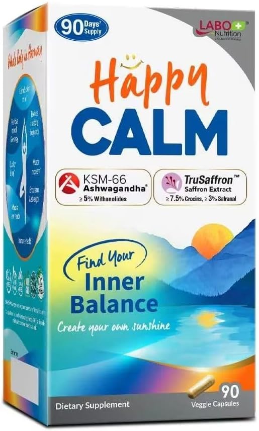 LABOの栄養のAdaptWellのAshwagandhaの根のエキス>7%のwithanolides (35mg)、Rhodiola Roseaのエキス>5%のrosavins及びBioperine、弛緩のための、Adrenal、免疫及び甲状腺サポート、90の計算