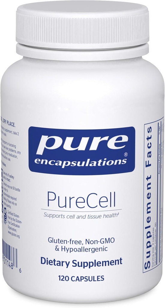 Pure Encapsulations PureCell | Advanced Antioxidant and Adaptogen Cellular Health Formula | 120 Capsules