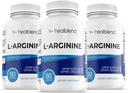 Healblend L-Arginine Plus: Calcium、Niacin、L-Arginine Blend、L-Citrulline Complex & Beta Alanine - 180カプセル(3パック)