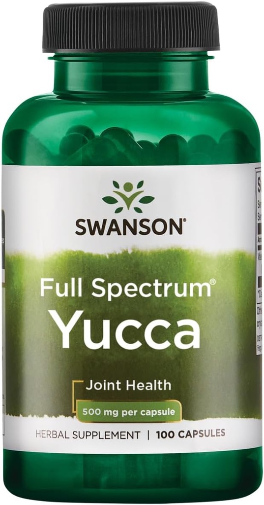 Swansonの優れたブランドの完全な標本Yoca 500のミリグラム100のカプセル