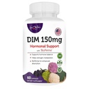 女性のDIMコンプレックス150mg - メノポーズ&ホットフラッシュ救済サポートホルモンアクネ強力なサプリメント - 60カプセル - アメリカ製
