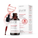 BioActive B12フルスペクトラムビーガンメチルビタミンB12サブリンガル液体メチルコバラミン、ハイドロキソクラミン&アデノシルコバラミンドロップあたり1,000 mcg(5滴=5,000mcg / 4ヶ月の供給) 20 ml
