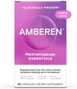 Amberen Perimenopause、Peri-Menopauseマルチ症状緩和、ビタミンB、ビタミンE&抗酸化剤サプリメント、臨床的にサポートホルモンバランス、ホットフラッシュ&ナイト汗、60カウント