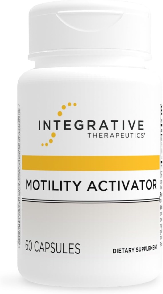 Integrative Therapeutics Motility Activator - GI Motility & Gut Health サポート サプリメント* - 乳製品フリー&グルテンフリー - 60カプセル(60サービング)