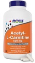 NOWの食糧はアセチルLのカルニチン500mg、360のベジス カプセル-非GMO ACL 500のmgの帽子-を今食べます