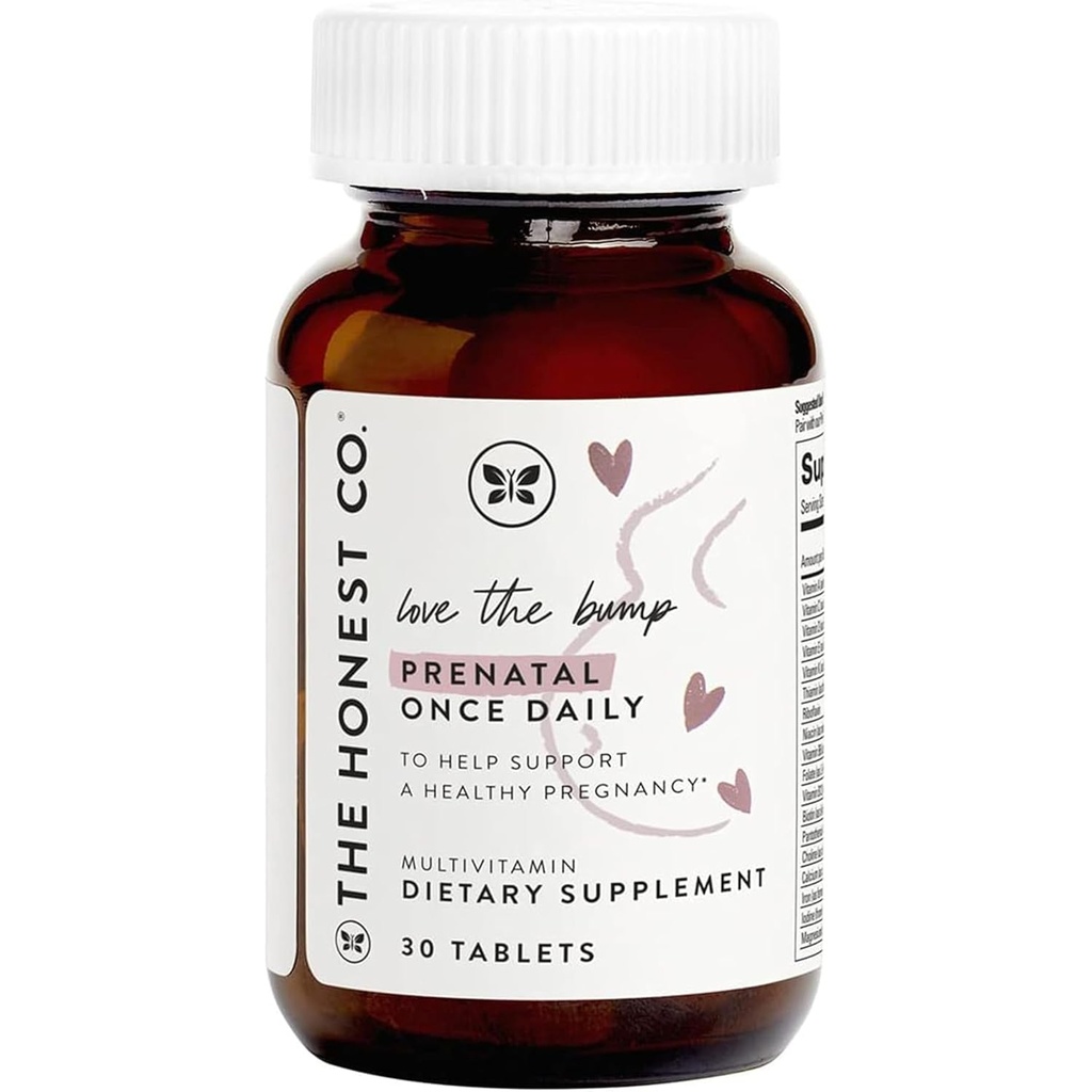 正直な会社はBumpのprenatalが1日の補足NSFによって証明される非GMOのMultivitamin 30の計算のタブレットを愛します