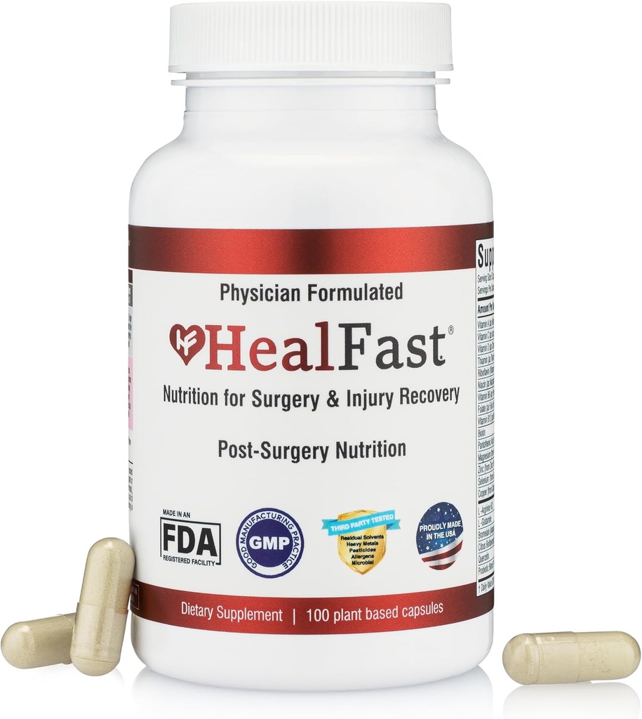 HealFast のポストの外科及び傷害の回復補足-サポート Healing、傷の処置及び浄化-外科回復のための BBL のポスト OP サポート