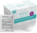 Ovofolicイノシトールサプリメント - Myo-InositolとD-Chiro Inositolプラスアクティブフォレート - 理想的な40:1レシオ - 30サック