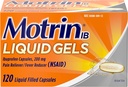 Motrin IB 200mg Ibuprofenの液体のゲルの痛みのReliever/Feverの減力剤のための痛み及び苦痛、120のct