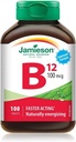 Jamieson B12 100のmcg (METHYLCOBALAMIN)、100のタブレット