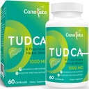 TUDCA のレバー サポート補足 1000mg - 60 のビーガン カプセル、肝臓の清潔な Detox 及び修理のためのミルクのThistle の草のブレンドの方式が付いているTUDCA の山の塩