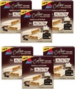 Atkinsのコーヒー・ハウスの食事用バー、バニララテ、16g蛋白質、4g純炭水化物、2g砂糖、13g繊維、実質のコーヒー、5の計算となされる(6のパック)