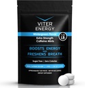 ヴィターエネルギー余分強さのカフェインは80mgカフェイン、Bのビタミン、砂糖放します。(Wintergreen、8ozのバルク袋)