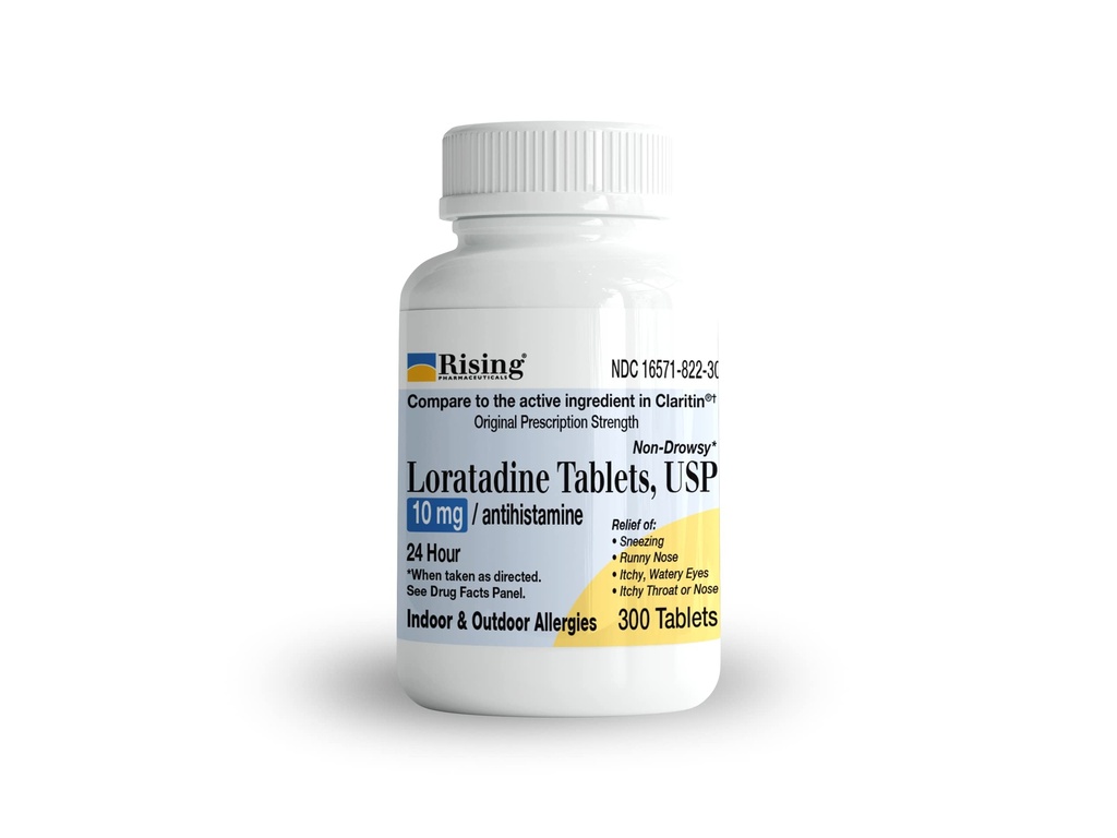 上昇のファーマのアレルギーの救助-Loratadineのタブレット10mg - Antihistamine、アレルギーの救助プロダクト- 300 タブレット