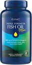 GNC Triple Strength Fish Oil Mini Omega 3 Supplement, 1000mg EPA and DHA, Supports Heart, Brain, Skin, Eye and Joint Health, 240 Mini Softgels