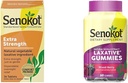Senokotの余分な強さの自然な野菜は夜中の救助の時事の便秘、36の計算及び食事療法の補足のLaxativeのガミー、自然なSennaのエキス、Gentleのための乳剤を引張ります