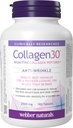 Webber Naturals Collagen30 Anti-Wrinkle、サービングあたりBioactive Collagen Peptidesの2,500mg、180錠、助けは深いしわ、良いラインを減らします及び皮細胞、非GMO、酪農場及びグルテンフリーを刺激します