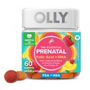 OLLYプレナタールマルチビタミンGummy、健康な成長と脳開発、葉酸、ビタミンD、オメガ3 DHA、Chewableサプリメント、シトラスベリー風味、30日の供給 - 60カウント