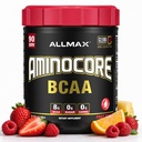 マックス栄養アミノコアBCAA、フルーツパンチ - 945 gパウダー - ビタミンBと分岐させたチェーンアミン酸の8.18グラム - 充填剤または非BCAAアミノ - 砂糖無料 - 90サービング
