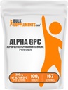 BulkSupplements.comアルファGPCパウダー - コリンサプリメント、アルファGPC 300mg - Unflavored&グルテンフリー、給食当たり600mg、100g(3.5オンス)(パッケージ1)
