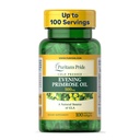 Puritan's Pride Cold Pressed Evening Primrose Oil 500 mg with GLA, 女性と皮膚の健康のための栄養補助サプリメント, 100 急流リリースソフトジェル