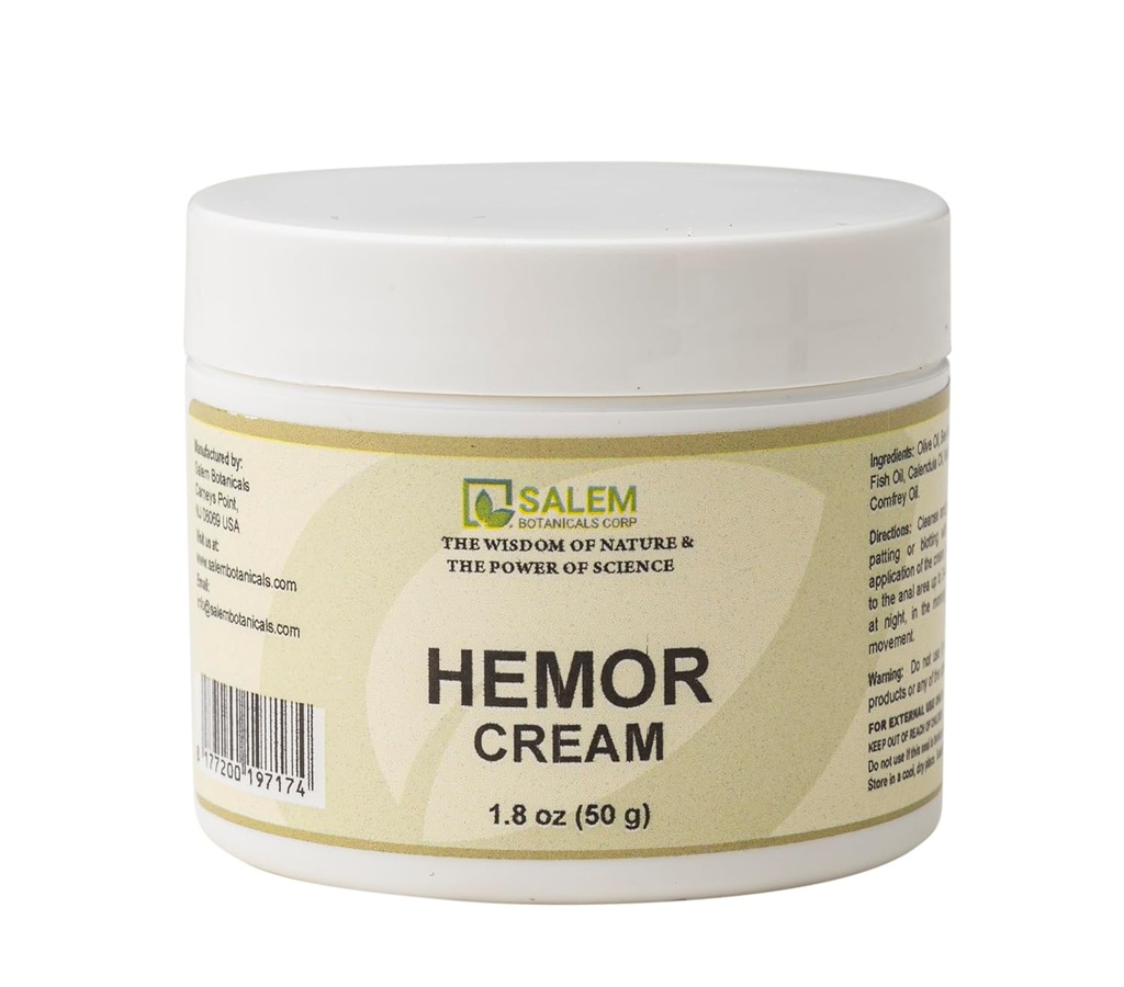Salem Botanical Hemorクリーム、1.8 ウンス