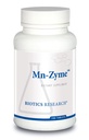 バイオティクス研究Mn Zyme、マンガン、トレース鉱物、酸化防止剤、代謝サポート、健康なコレステロール、骨および軟骨開発。 100錠