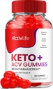 ActivLife Keto ACVグミー - アクティブライフケトアップルサイダーヴィンガーグミー、ActivLife Keto + ACV重量管理グミーアクティブライフアドバンスト1000mgフォーミュラパック(1 - 60グミー)