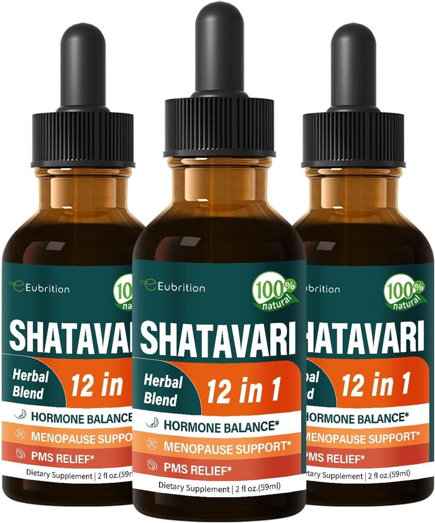 ShatavariのホルモンのハーモニーはMenopauseの救助及びPMSサポート、ワイルド・ヤム及びヴィテックス・ベリーが付いている12イン1草のブレンド、6ozのために低下します