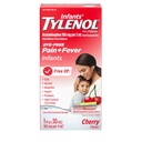 乳児の Tylenol の口頭懸濁液の液体の薬 アセトアミノフェン、赤ん坊の Fever の減力剤及びマイナー・エース及び苦痛のための痛みの Reliever の Sore Throat、頭痛及び歯痛、染料なしのチェリー、1 の fl. oz