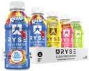 RYSEクリアプロテインドリンク - バラエティパック - 100カロリー、22gウィイゾレートプロテインシェイク、砂糖フリー、0g脂肪&乳液フリー - レディツードリンク飲料をリフレッシュ - 16.9 flオンズボトル(12-パック)