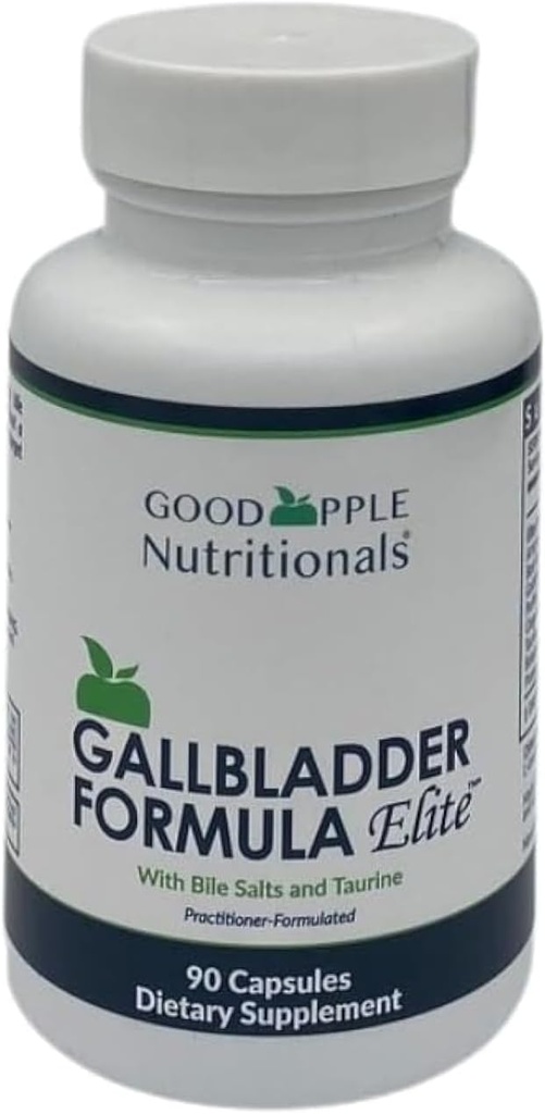 Gallbladder Formula Elite with Purified Bile Salts | Support for Abdominal discomfort, Gas, and Indigestion | Support for Gallbladder/No Gallbladder 90 Caps