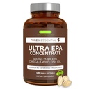 Igennus超純粋なオメガ3 EPA 500mg、高濃度IFOS認定ワイルドフィッシュオイル、高度なrTGトリグリセリドフォーム、非GMO、180小型Softgels
