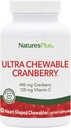 NaturesPlus超Chewableクランベリー - 90ラブベリータブレット、2のパック - 尿路の健康を促進 - 非GMO、グルテンフリー - 90トータルサービング