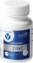 GluzinTM 亜鉛サプリメント25mg | 亜鉛グルコネート | クリーンラベル、120 小さなベジタリアンカプセル | 穏やかな、日常的なサポートのための低用量オプション