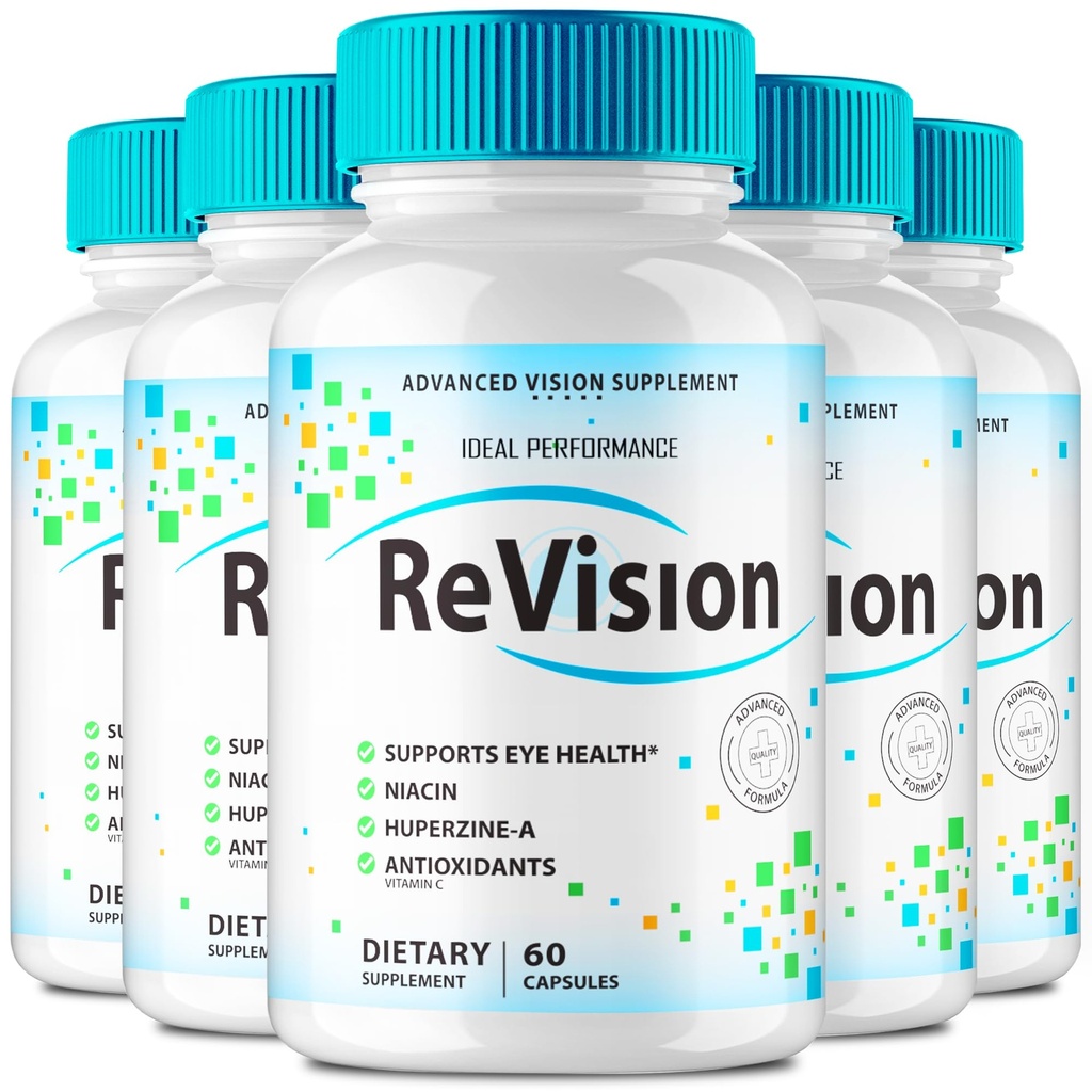 IDEAL PERFORMANCE (5 パック) Revision Eye Supplement Pills Advanced Vision 2.0 Eye Care Complex Vitamin Capsules Pro (300 カプセル)