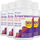 300 Billion AFU Akkermansia Muciniphila、女性のためのGLP1の補足及び人、GLP-1のためのAkkermansia Probiotic、消化器、腸、免疫及び全面的な健康は、ガットの消化管のライニング機能を高めます- 240Capsule