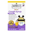 Zarbeeの赤ん坊の蜂蜜の咳のシロップ+赤ん坊のための免疫12-24か月、安全で及び有効な咳のシロップは免疫サポートのための焦がし入れる蜂蜜及び亜鉛を*、薬剤及びアルコール・フリー、ブドウ、2のfl. Ozを汚します