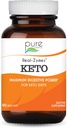 Real-ZymesTM KETOの消化酵素は、より良い消化のためのプロバイオティクスと補う - ブロッティング、ガス、ベルチング、Diarrhea、便秘、IBSなどの救済のための自然なサポート - 90キャップ