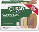CURADは包帯のバルク変化のパック320の計算5様式を、防水を含んで、せん断、プラスチック、頑丈な及び屈曲生地のファースト・エイドのキットの精子は貝、切口及び焼跡を保護します