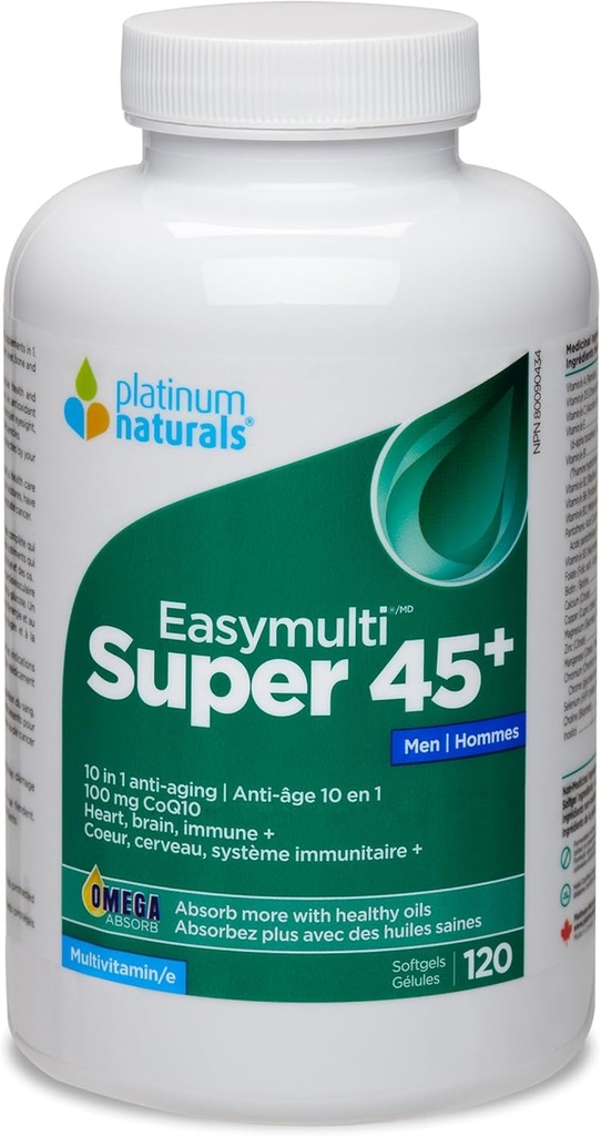 PLATINUM Super Easymulti 45+ For Men ( 120 sgelsl)