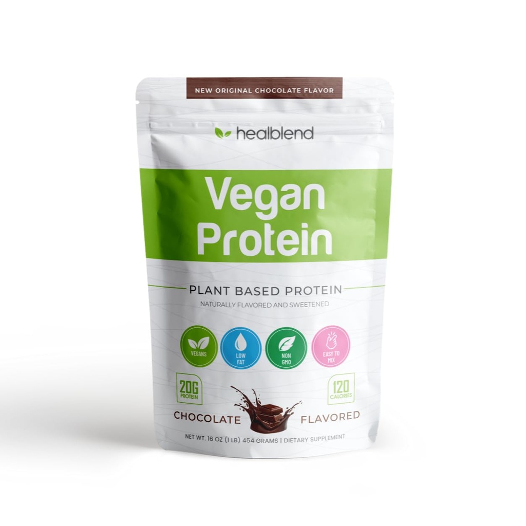 植物ベースのプロテインパウダービーガン栄養補助食品 - グルテンフリー、非GMO、エリトリアトルフリー、大豆フリー、女性と男性のための乳製品フリーピーナタンパク質