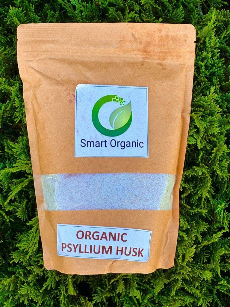 Organic Psyllium Husk, Keto Friendly, Vegan, Gluten-Free, USDA Certified Organic, Non-GMO, Soluble & Insoluble Fiber Source 16 Ounce (16 oz)
