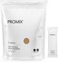 ProMix Nutrition Creatine Monohydrate Travel Packs, 5g of micronized Clean Creatine for Men and Women, Supports Muscle Growth & Recovery, Vegan - 30 Servings