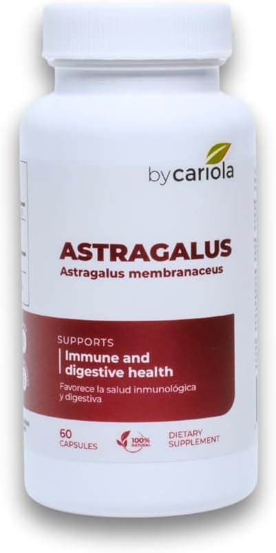 Astragalusの根のカプセル-免疫及び消化器サポート補足-自然な方式、Boostsエネルギー、改良された消化-AstragalusのMembranaceusのエキス- 60の計算(30のサービング)