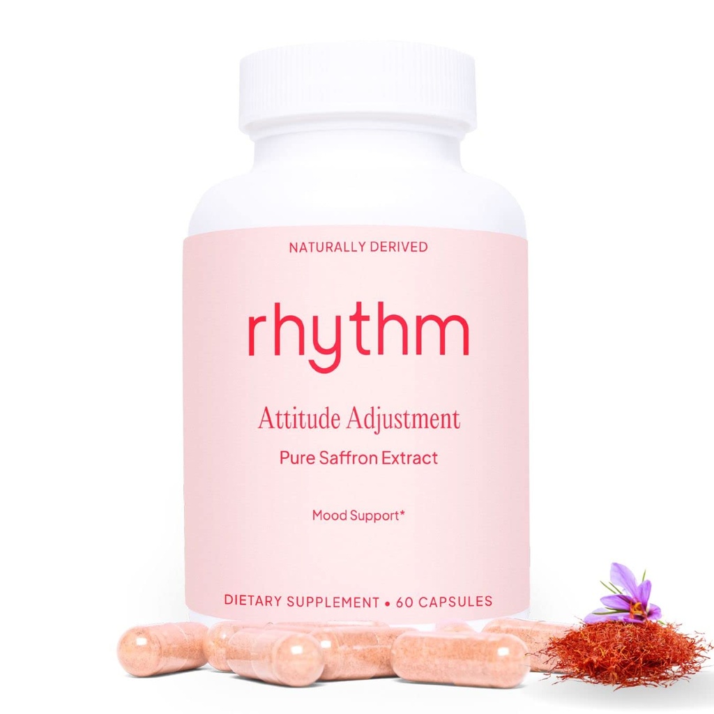 ピュアサフラン エキスのリズムの高度の調節 | 女性の毎日のPMSサポート補足 | 60のカプセル | 純粋なサフランのエキス